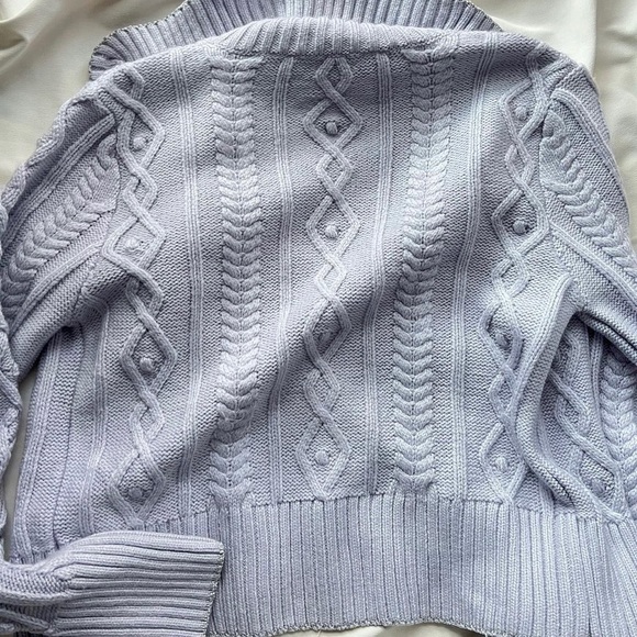 NWT Knitted Purple Zara Cardigan 🪩 - Picture 4 of 4